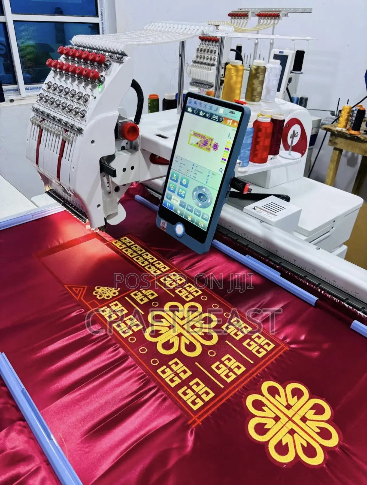 1head Embroidery Machine 500*1200mm (19.6by47inches)
