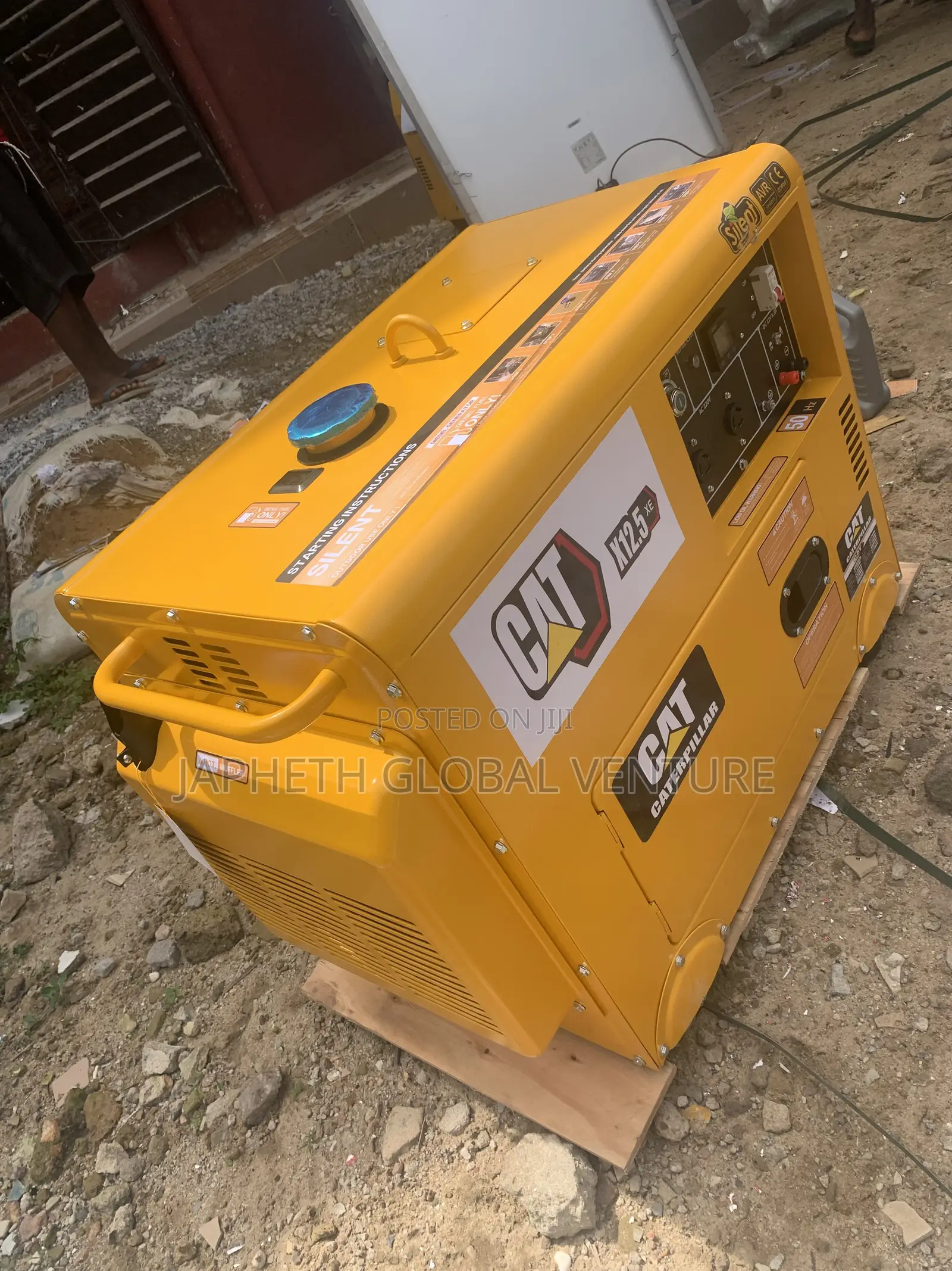 Low-Noise Cat 12.5kva Generator for Offices Shops