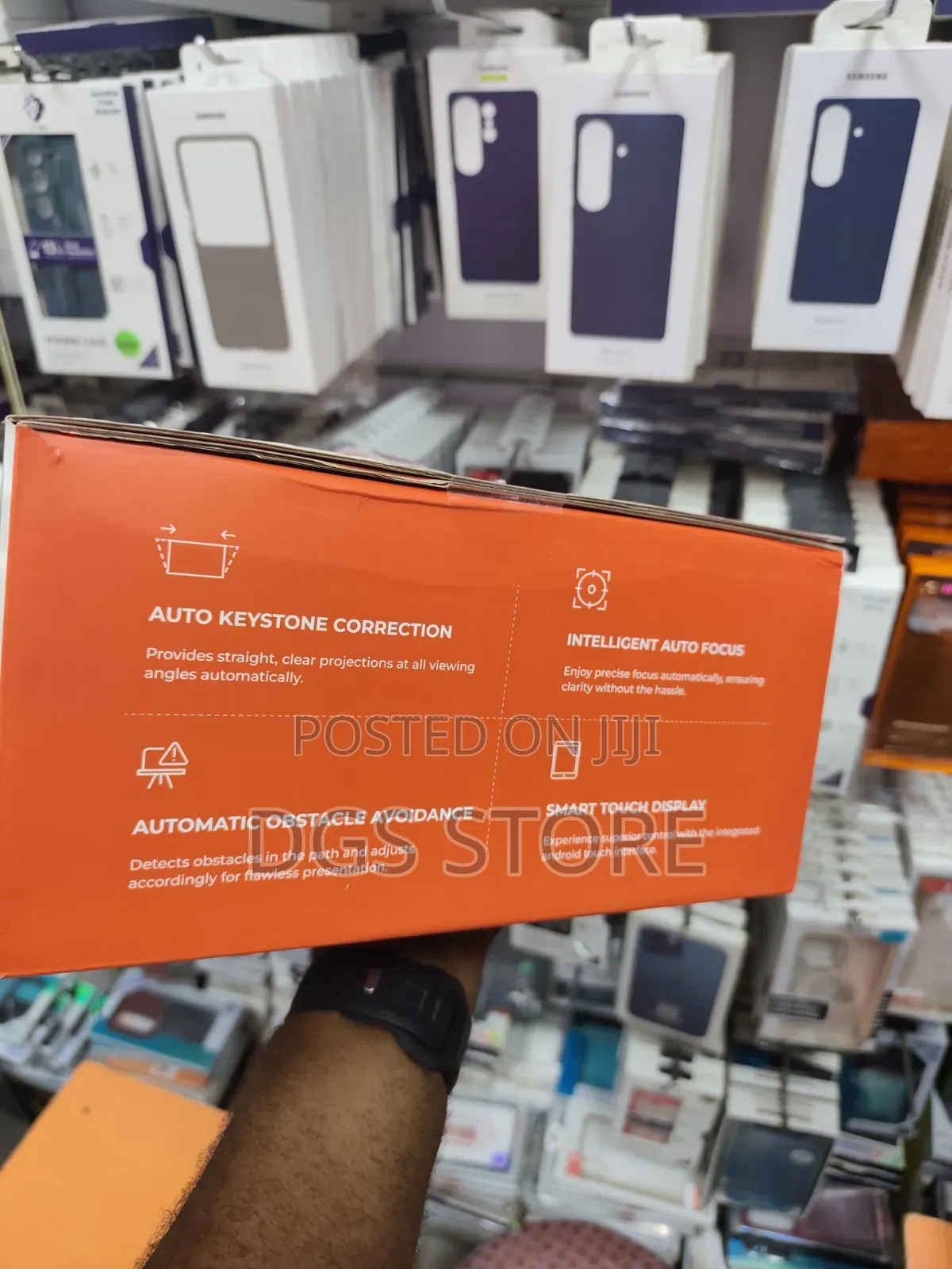 Porodo Optivis Smart Hd Projector