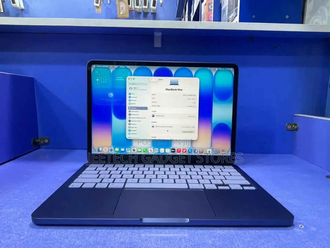 New Laptop Apple MacBook Neo 2026 8GB SSD 256GB