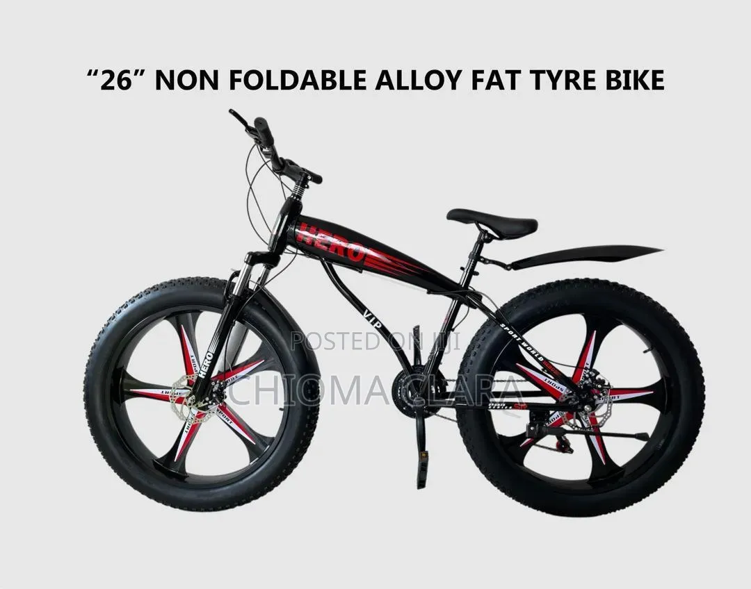 Fat Tyre Allowed Wheel Bicycles