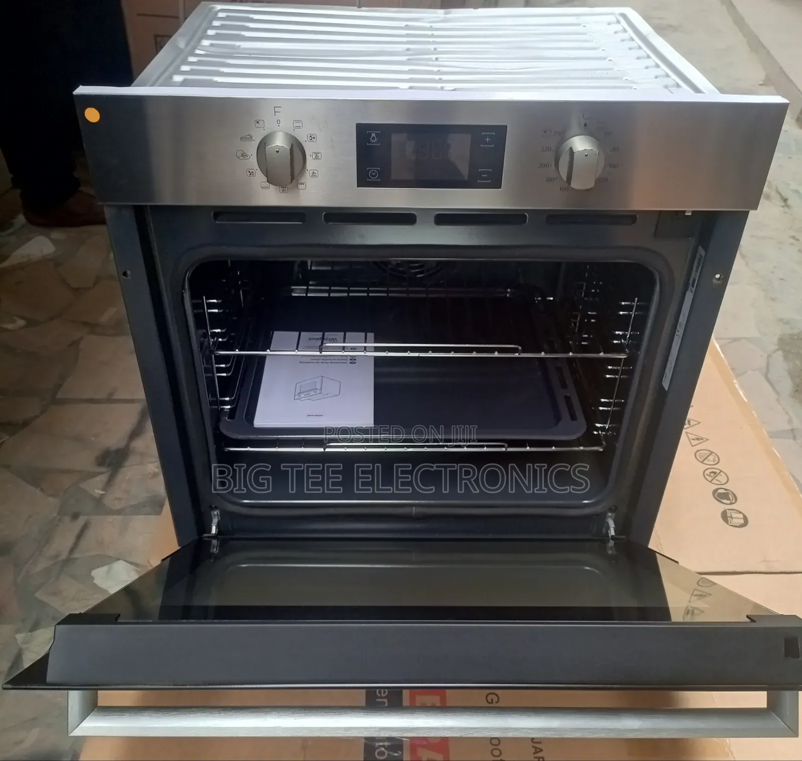 Whirlpool Electric Inbuilt Oven Silver Color