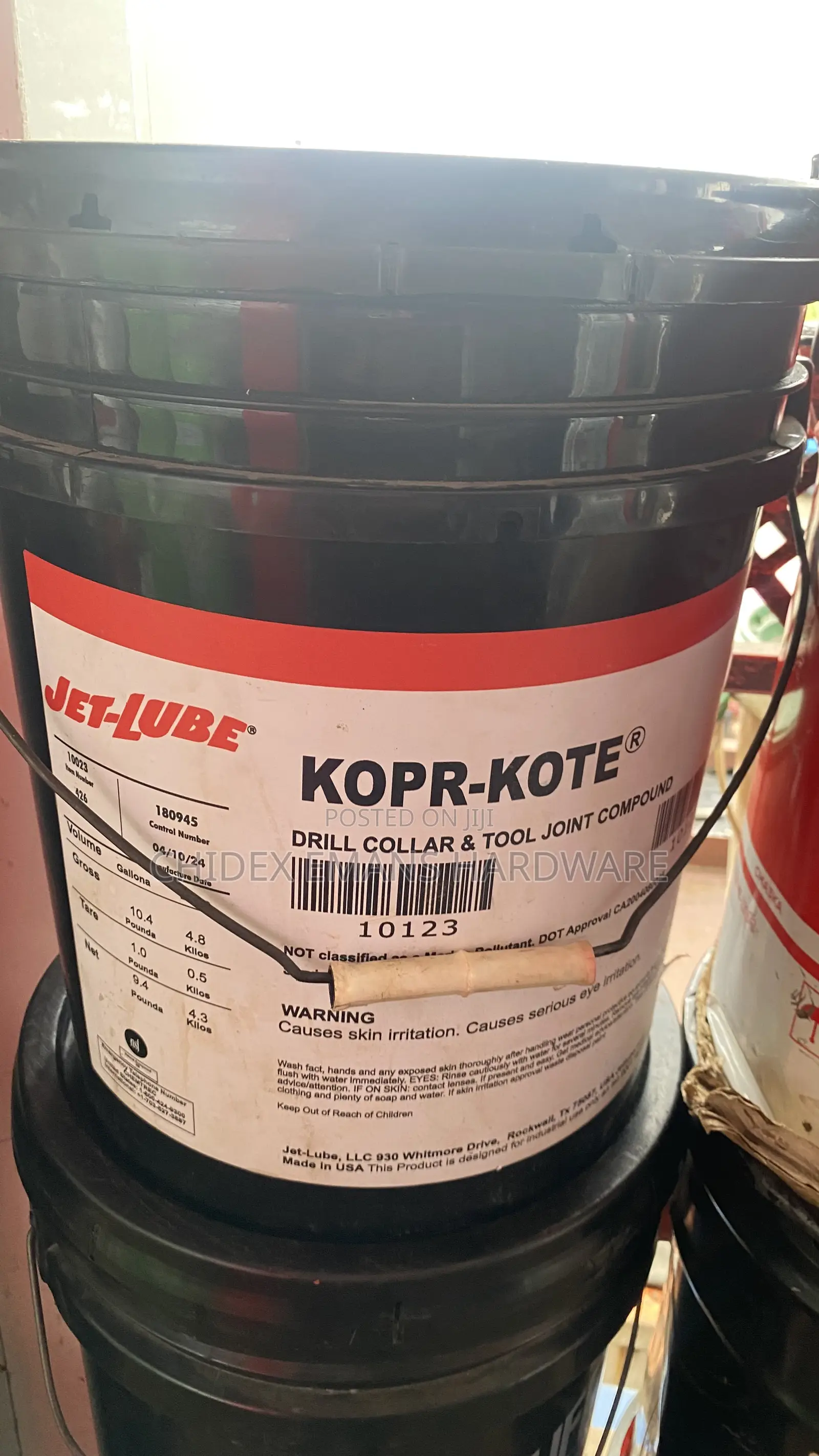 Jet-Lube Kopr-Kote Drill Collar and Tool Joint Compound.