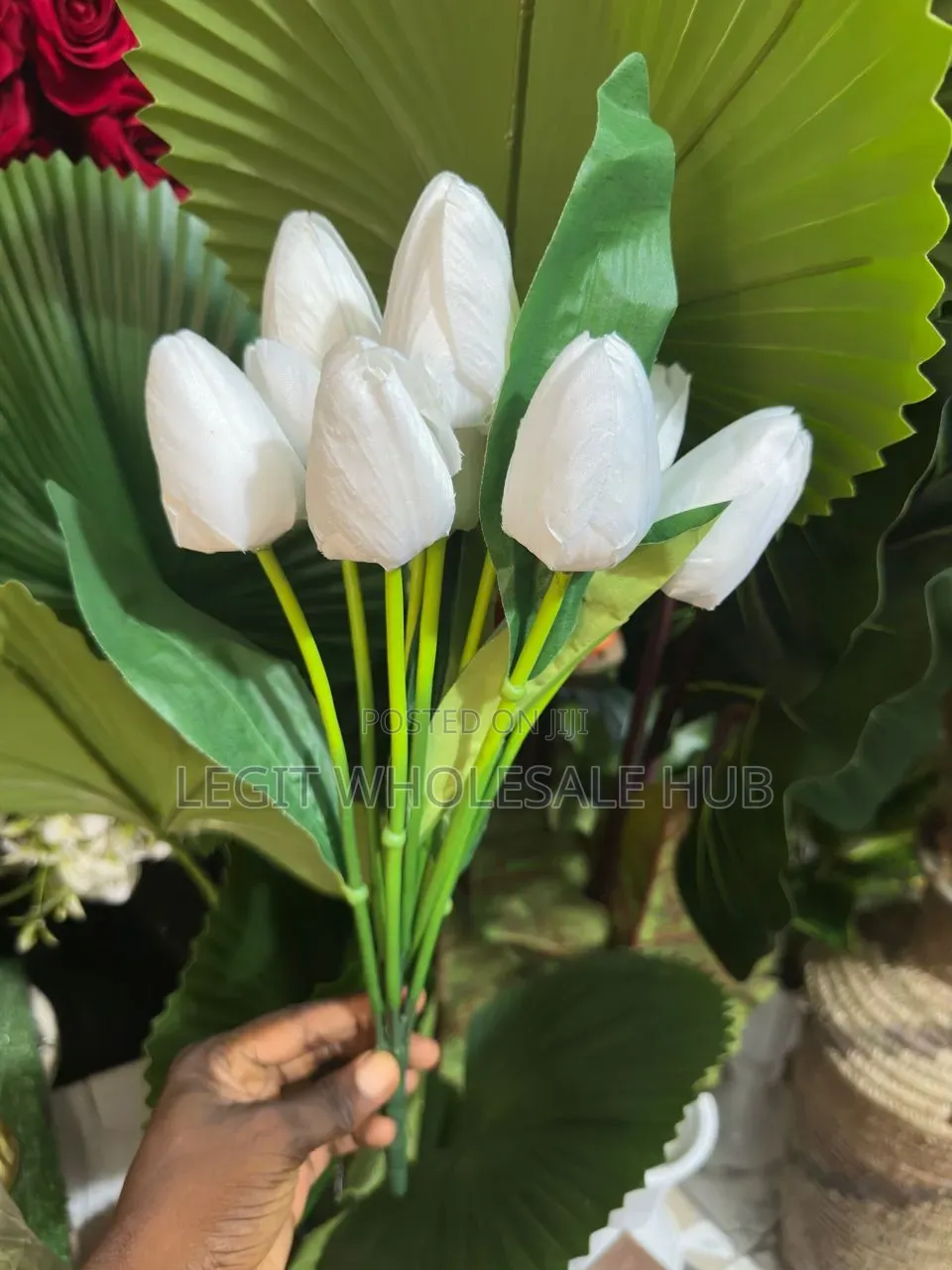 Artificial Decorative White Flower