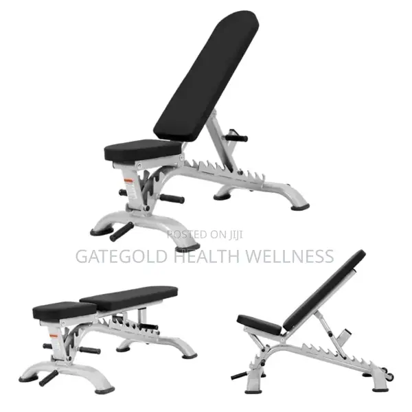 B37d Heavy Duty Commercial Industrial Fitness Adjustable Bench