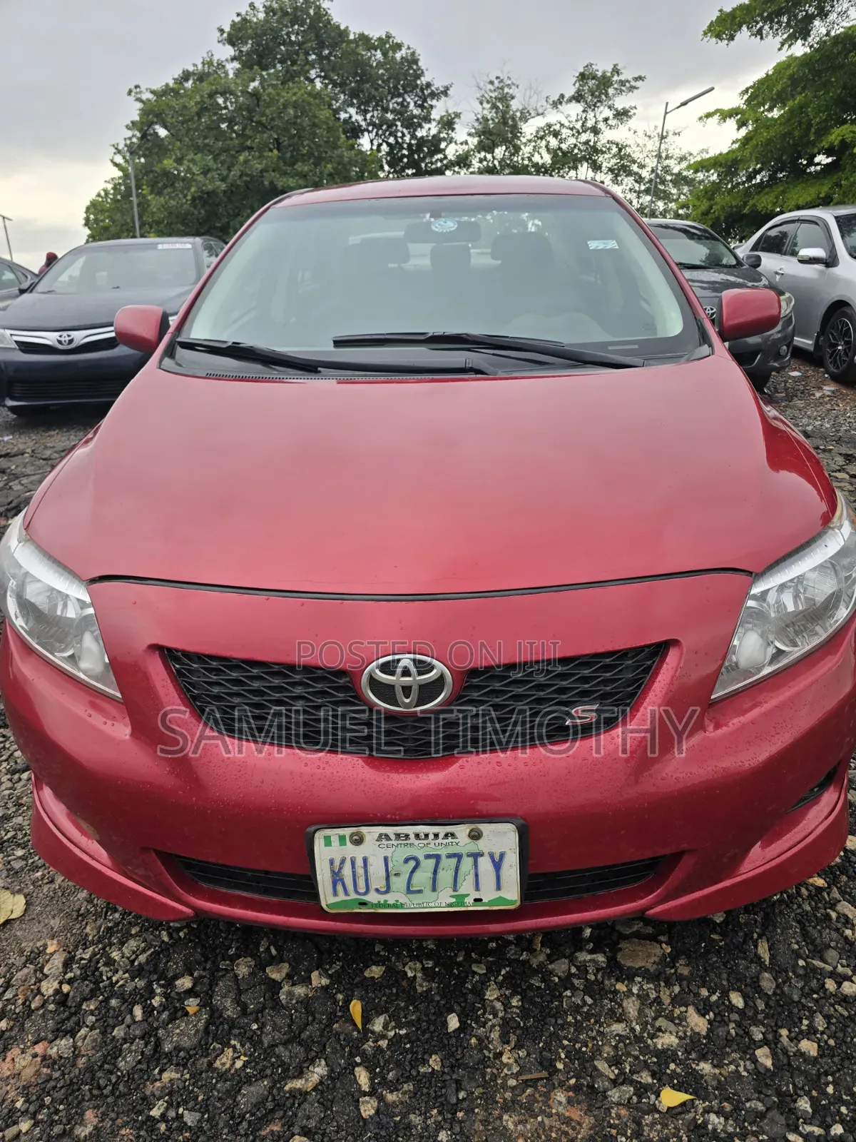 Toyota Corolla 2008 Red