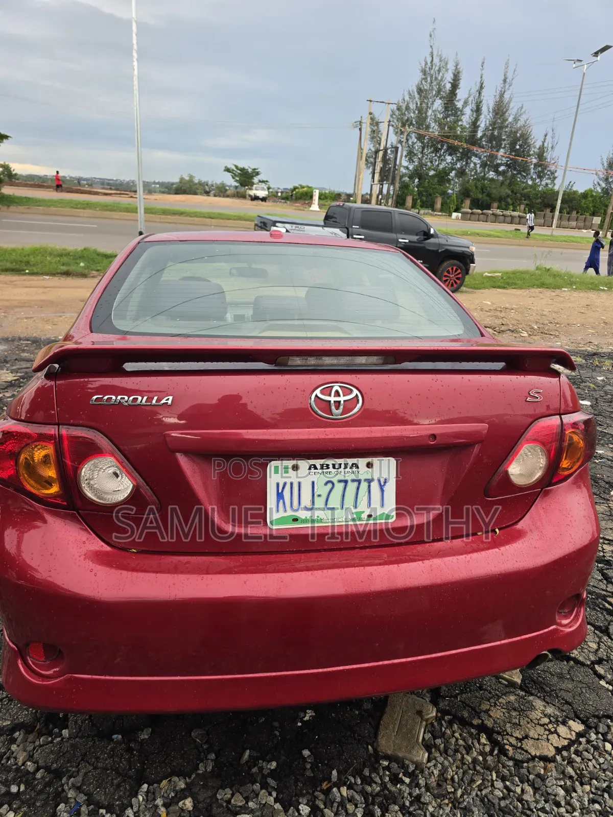 Toyota Corolla 2008 Red