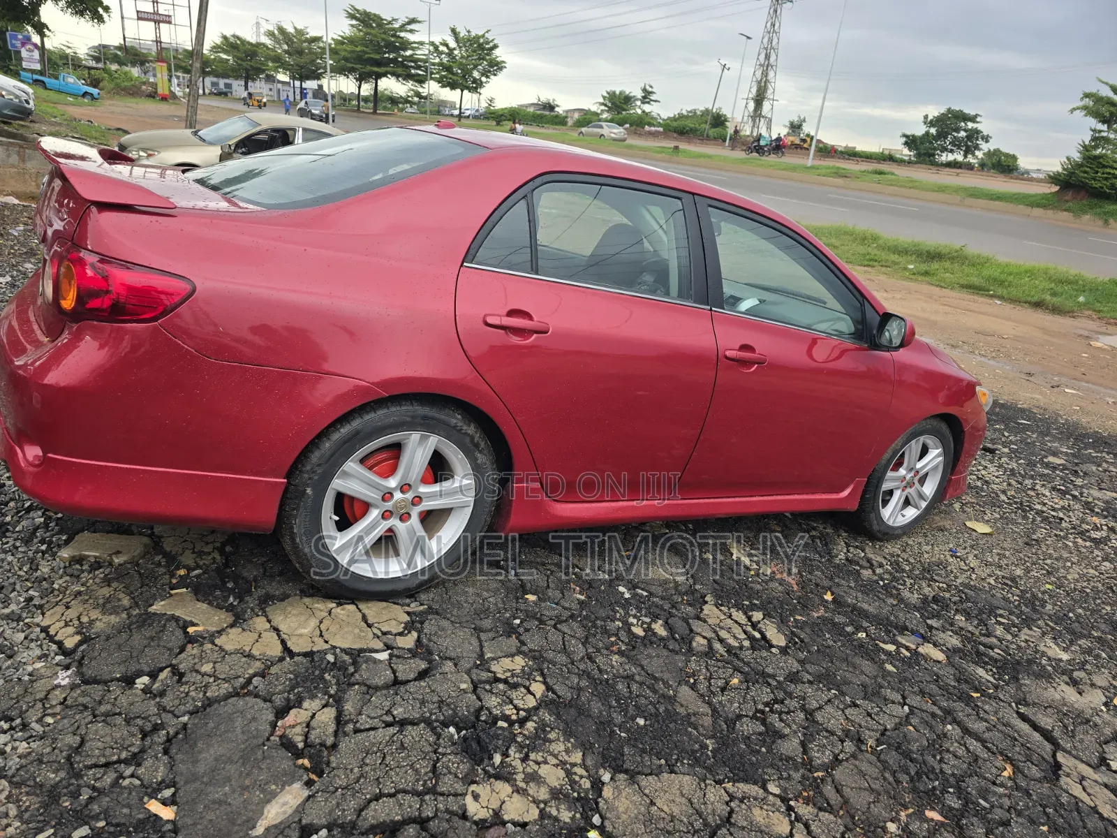 Toyota Corolla 2008 Red
