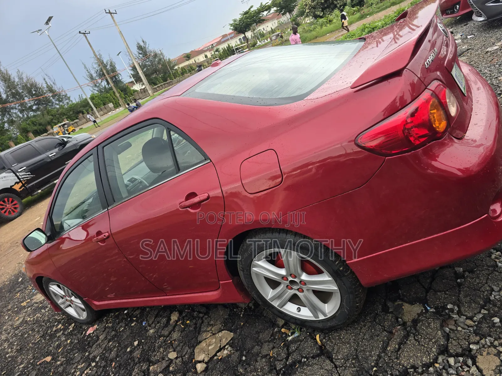 Toyota Corolla 2008 Red