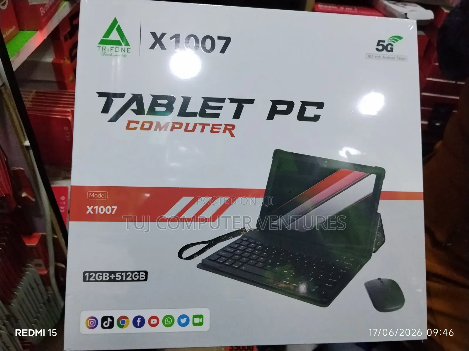 New Trifone X1005 Pro 512 GB Gray