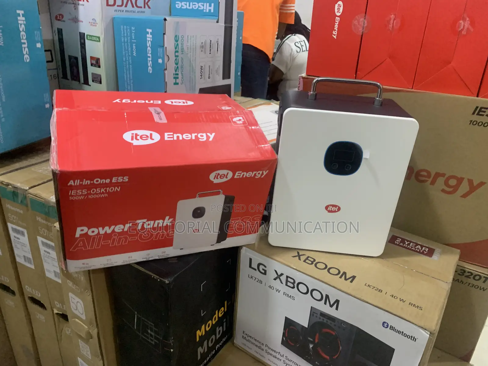 Itel Iess-05k10n Solar Backup Generator