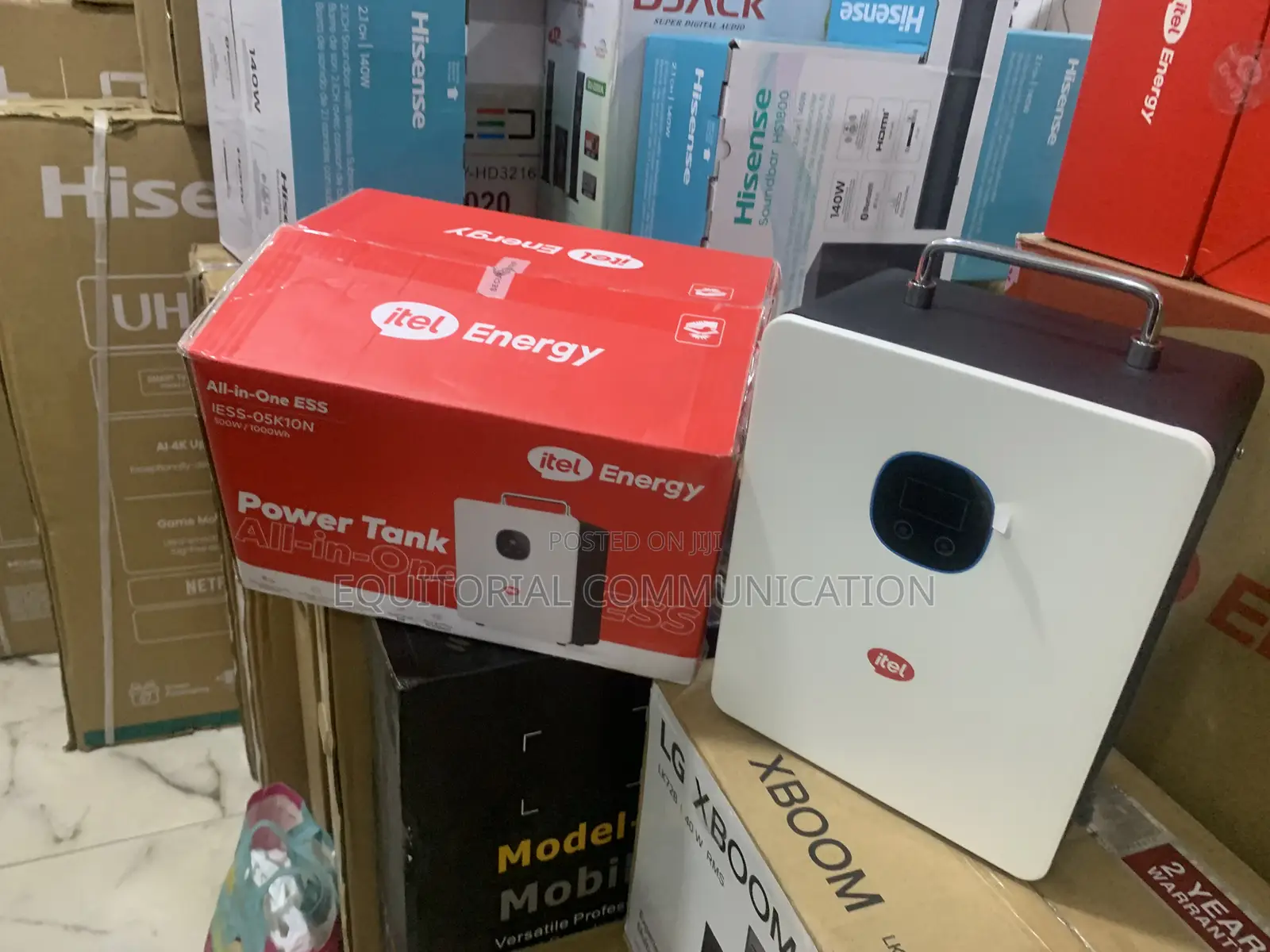 Itel 1000wh Solar Generator With MPPT Charging
