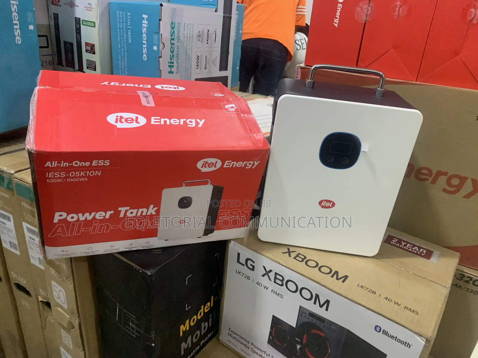 Itel 1000wh Solar Generator With MPPT Charging