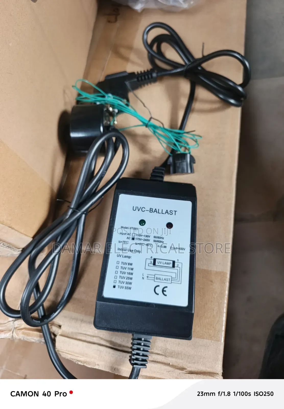 Uv-C Ballast Choke 55w
