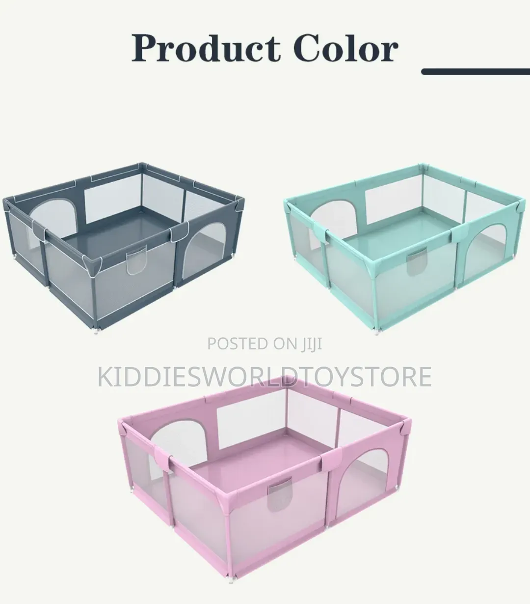 Indoor Foldable Playben for Kids and Toddler