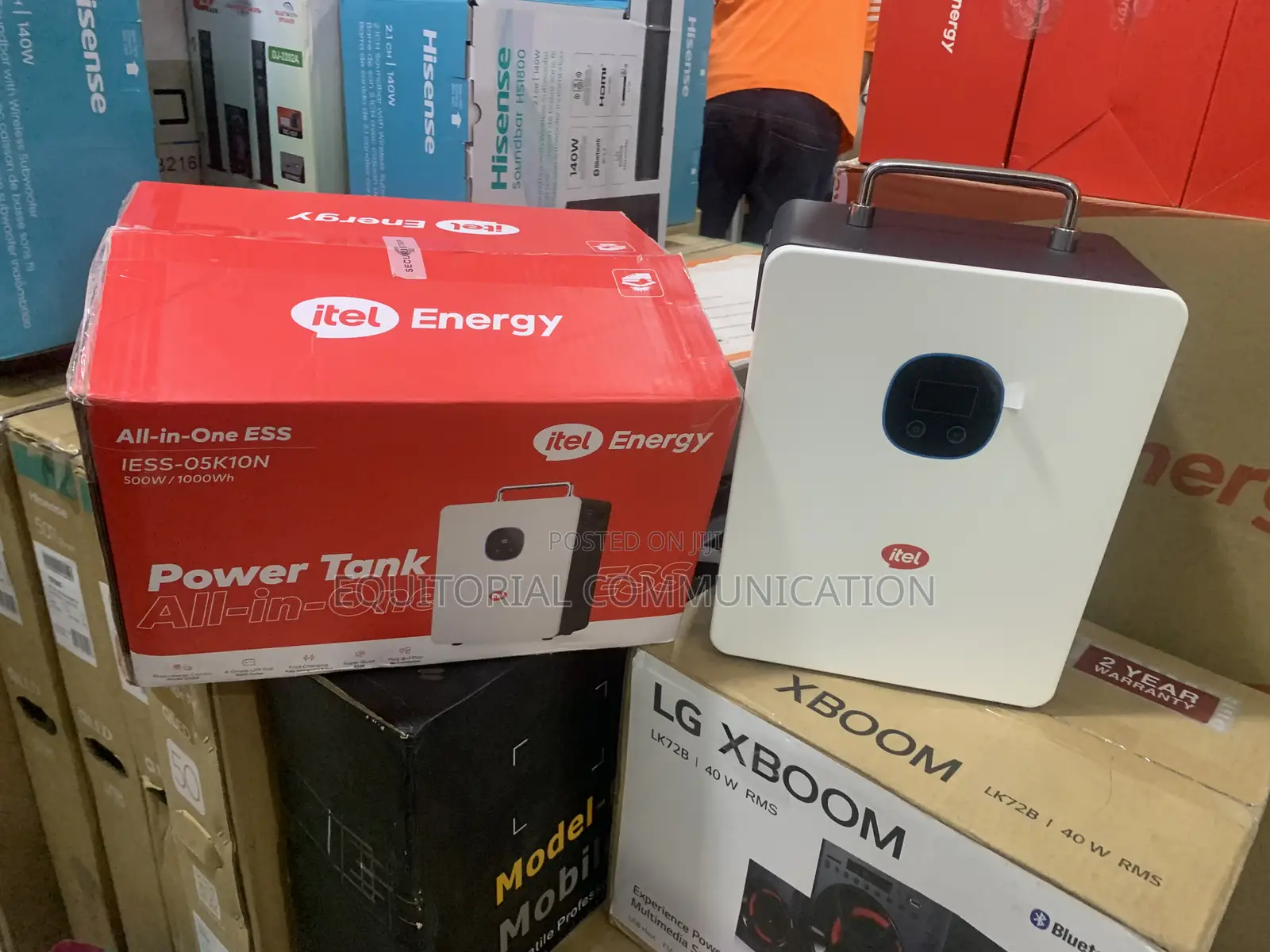 Itel Powertank 500w Home Energy Backup