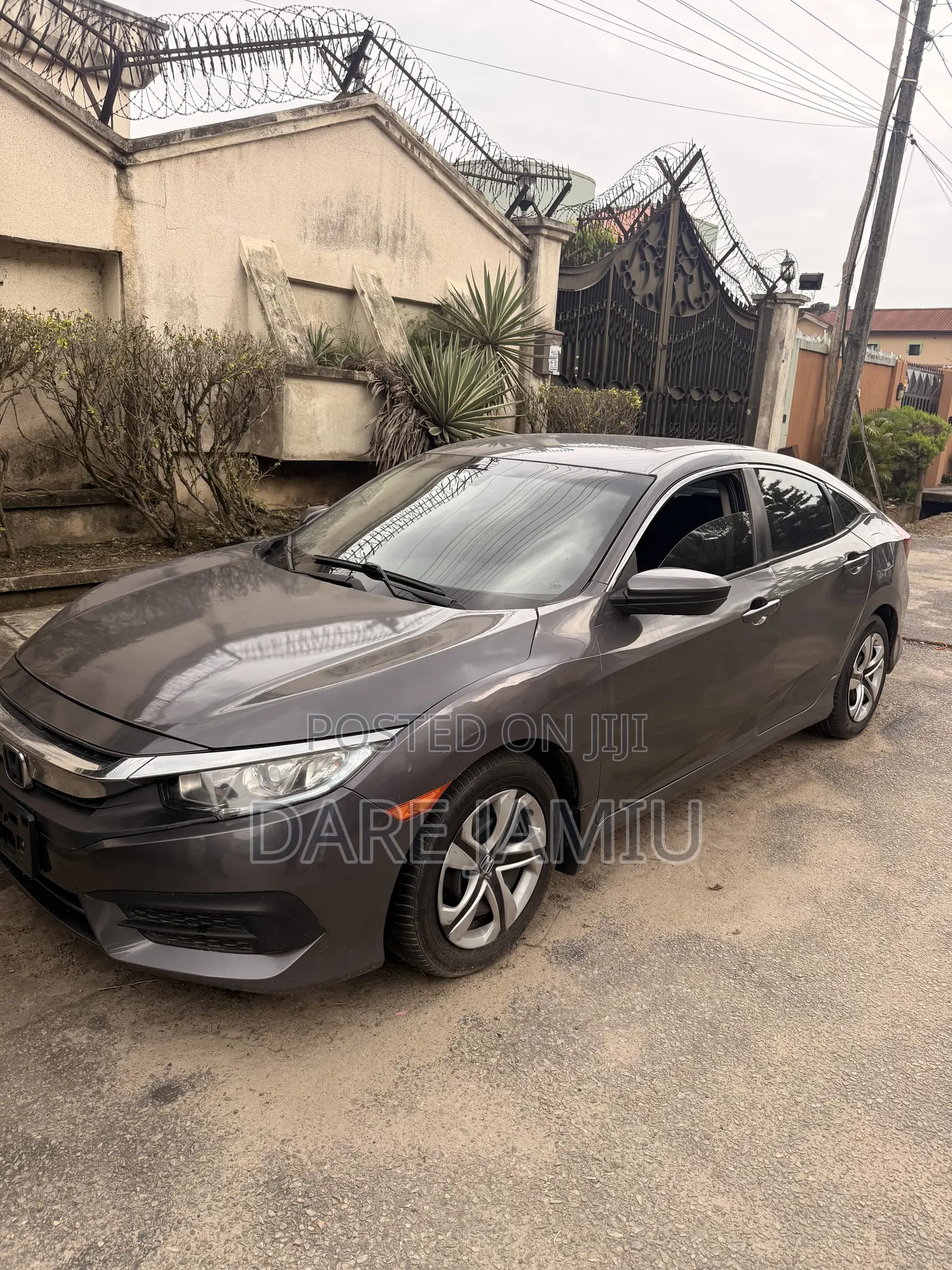 Honda Civic EX-T Sedan 2018 Gray