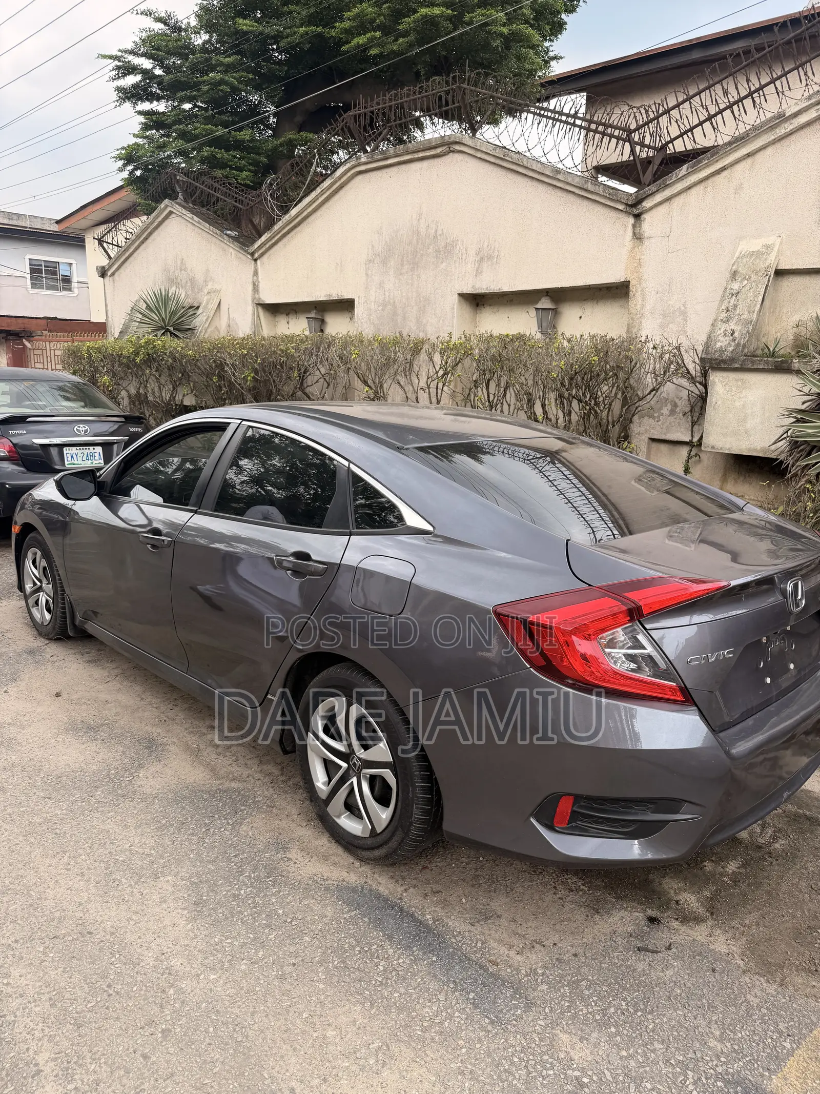 Honda Civic EX-T Sedan 2018 Gray
