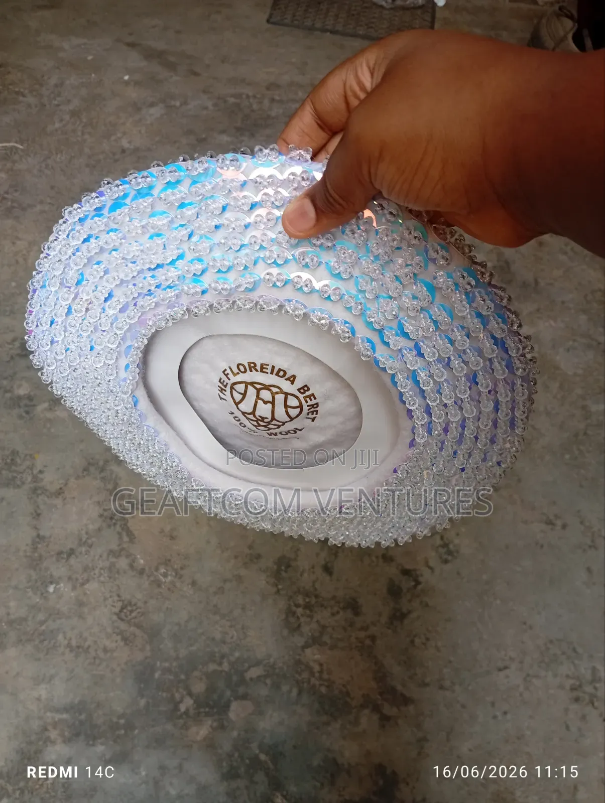Quality Beaded Beret