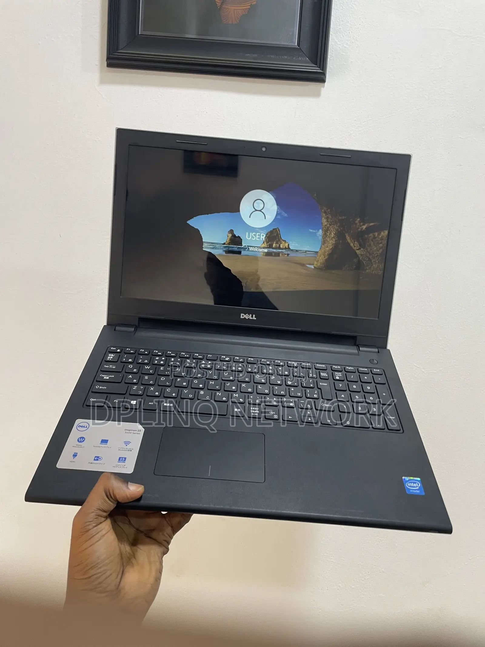 Laptop Dell Inspiron 15 3000 8GB Intel Pentium HDD 250GB