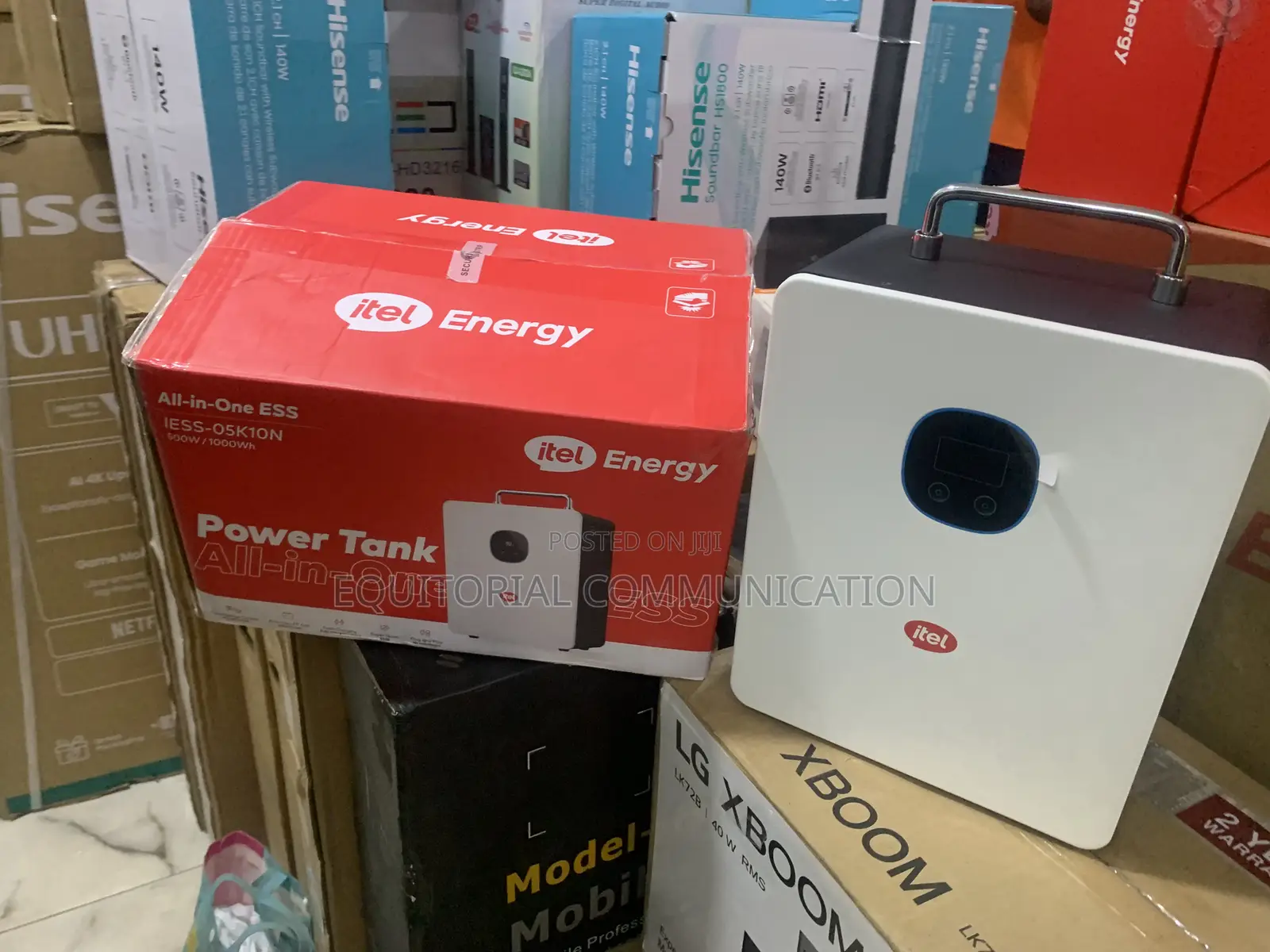 Itel Powertank for Reliable Home Backup