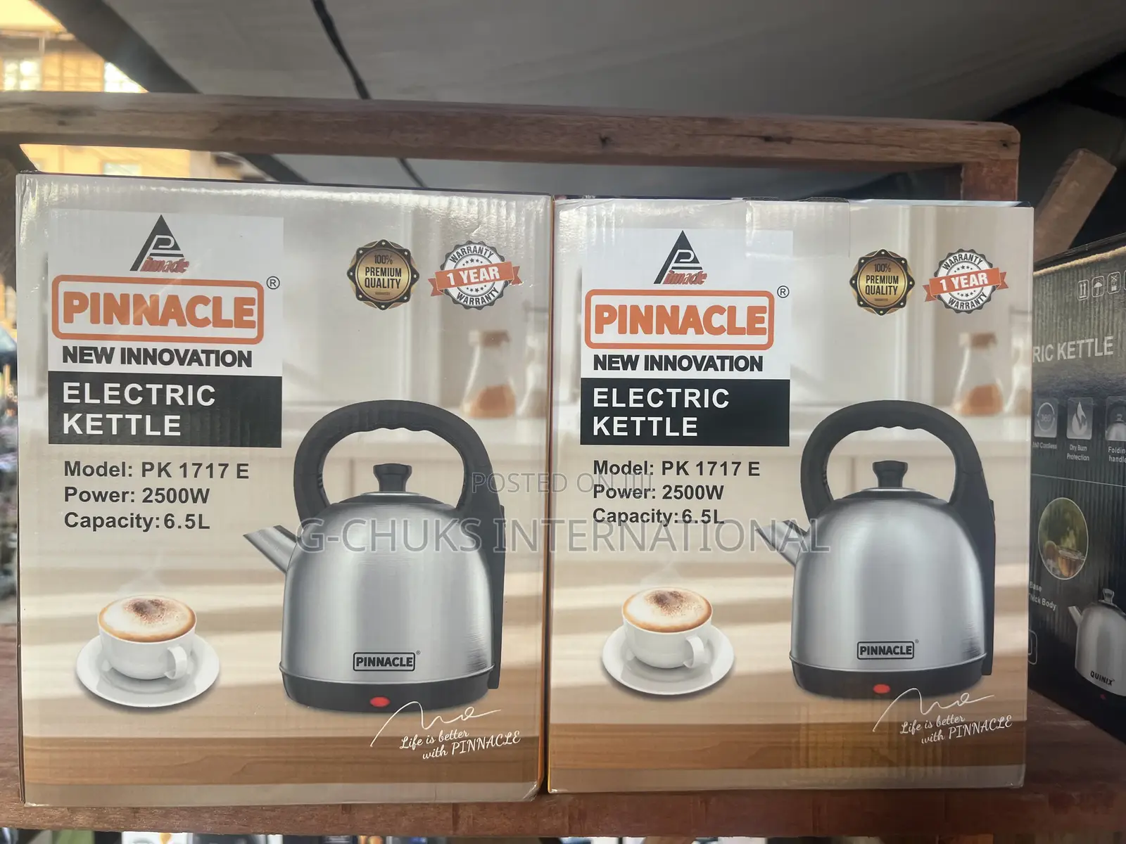 Pinnacle Electric Kettle 6.5l