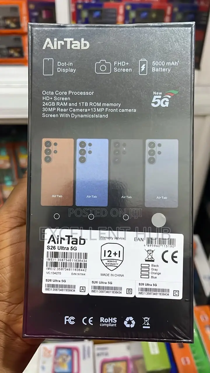 New AirTab S25 Ultra 5G 1 TB Orange