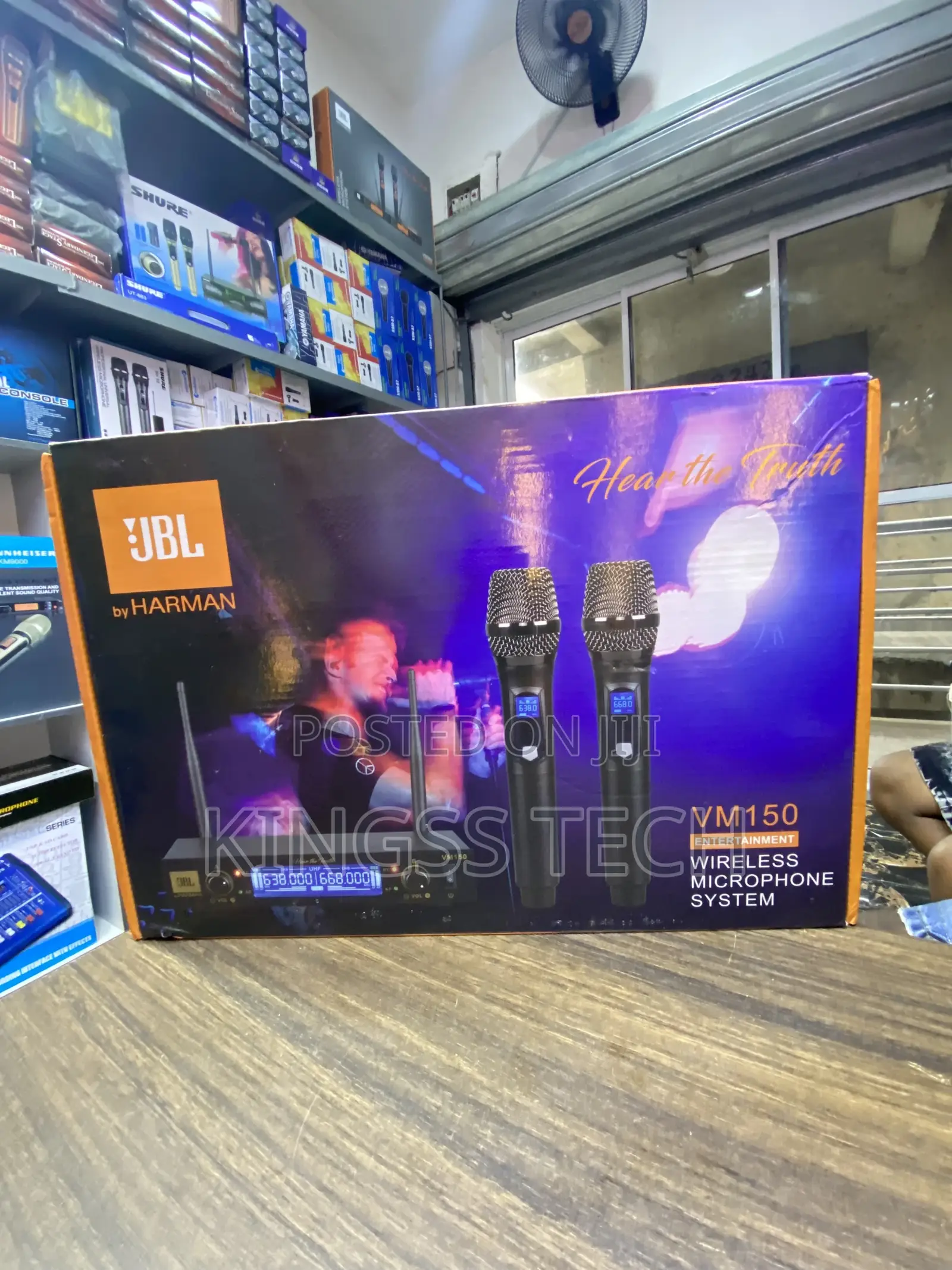 JBL by Harman (Vm150) Rechargeable Wireless Microphone