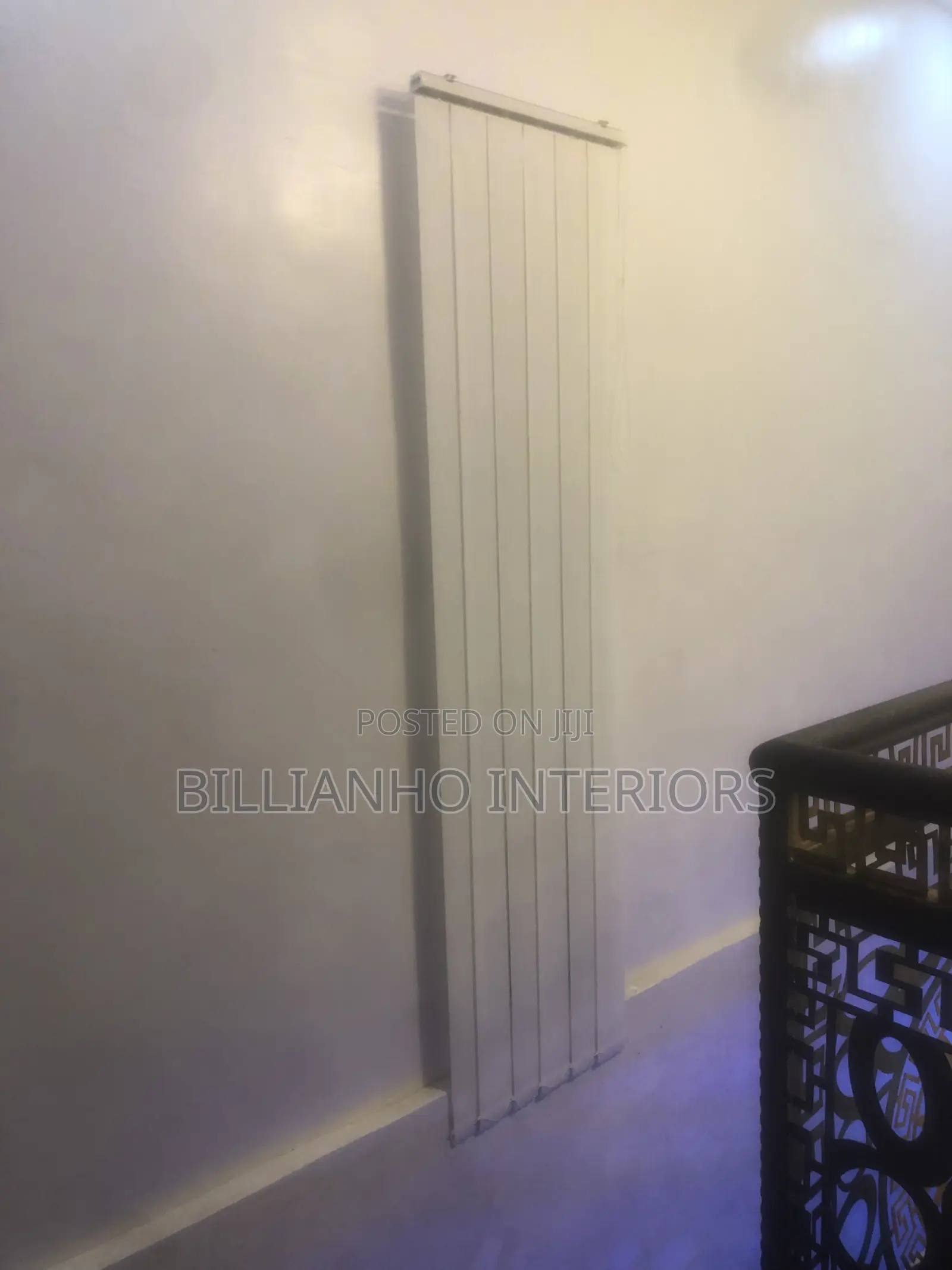 Plain White Vertical Window Blinds