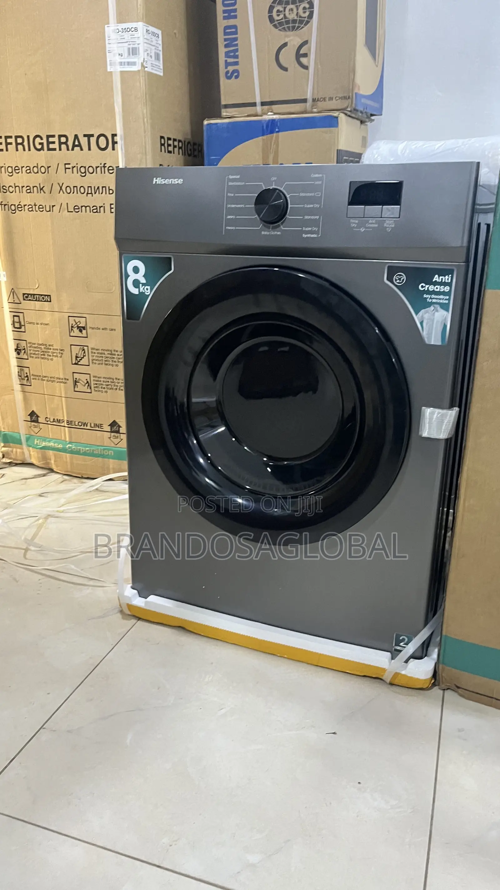 Hisense 8kg Dryer Dv1w801ut – Fast Fabric Drying Appliance