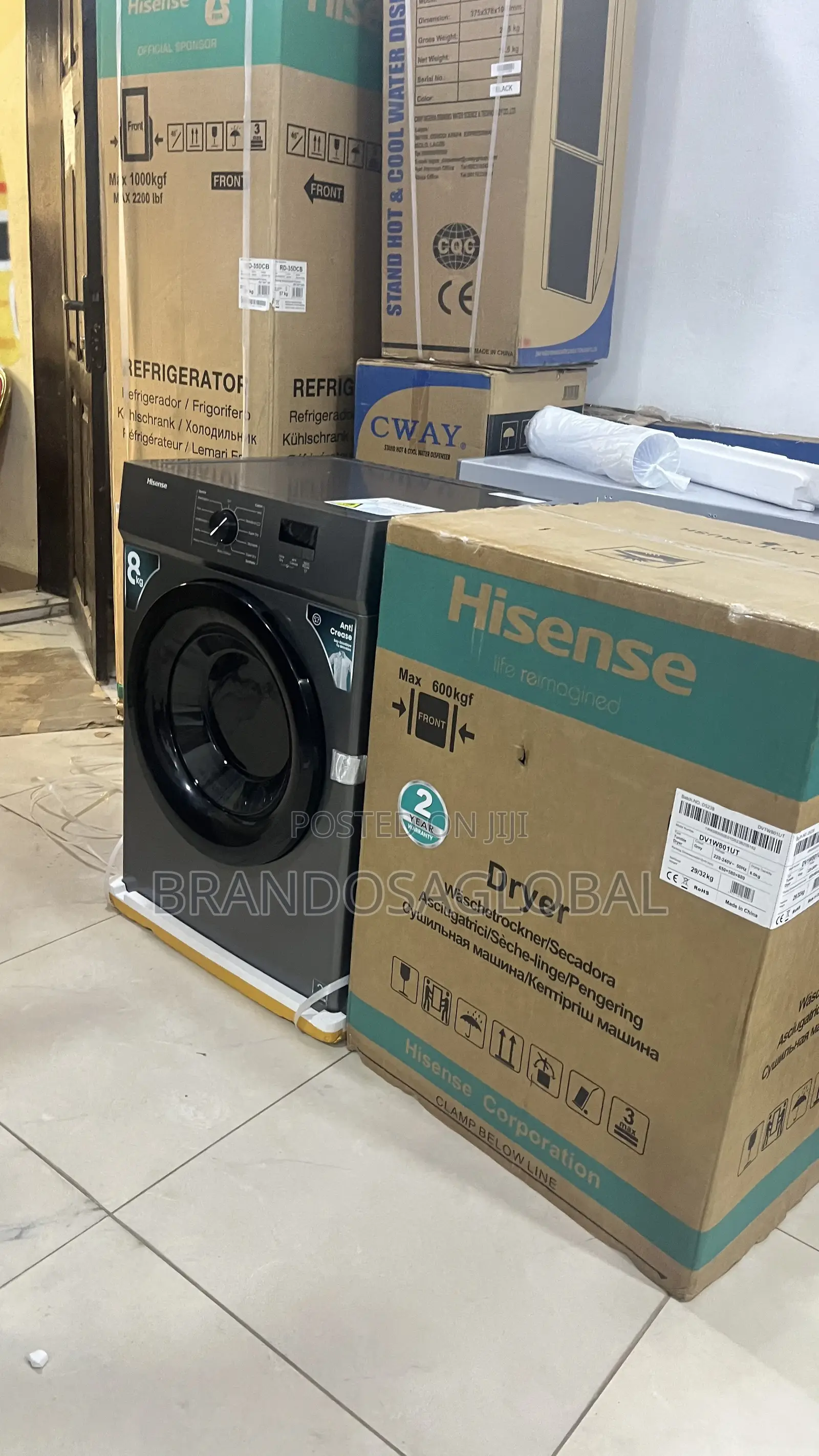 Hisense 8kg Dryer Dv1w801ut – Energy Saving Clothes Dryer