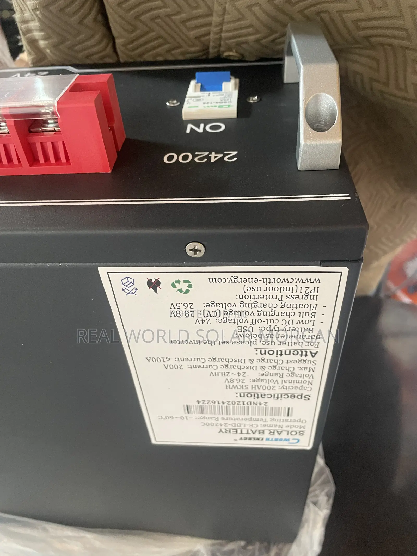 5kwh Cworth Lithium Battery — Power That Never Quits