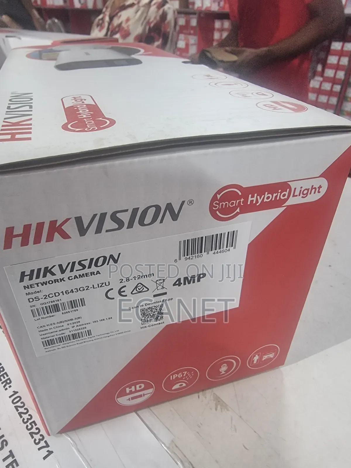 Hikvision 4mp Ip Camera Varifocal