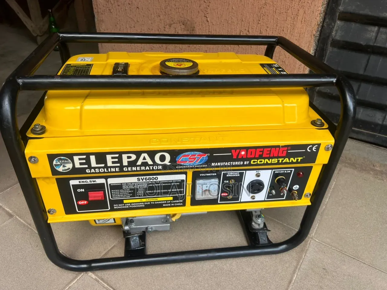 Elepaq 4.5kva Used Generator Used