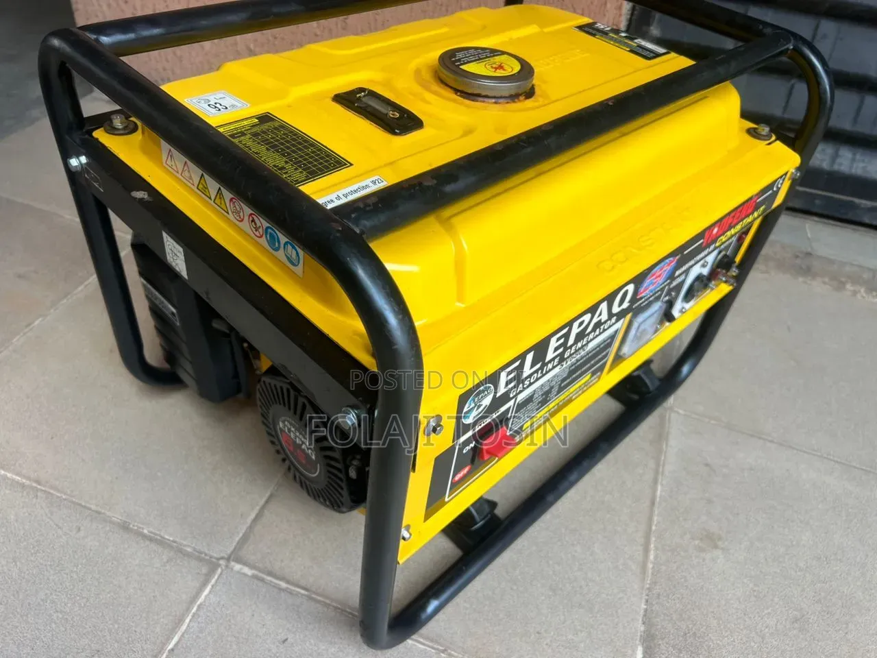 Elepaq 4.5kva Used Generator Used