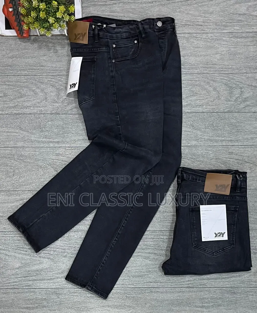 Top Notch Luxury Men's Cargo Jeans Best Quality Well Banded