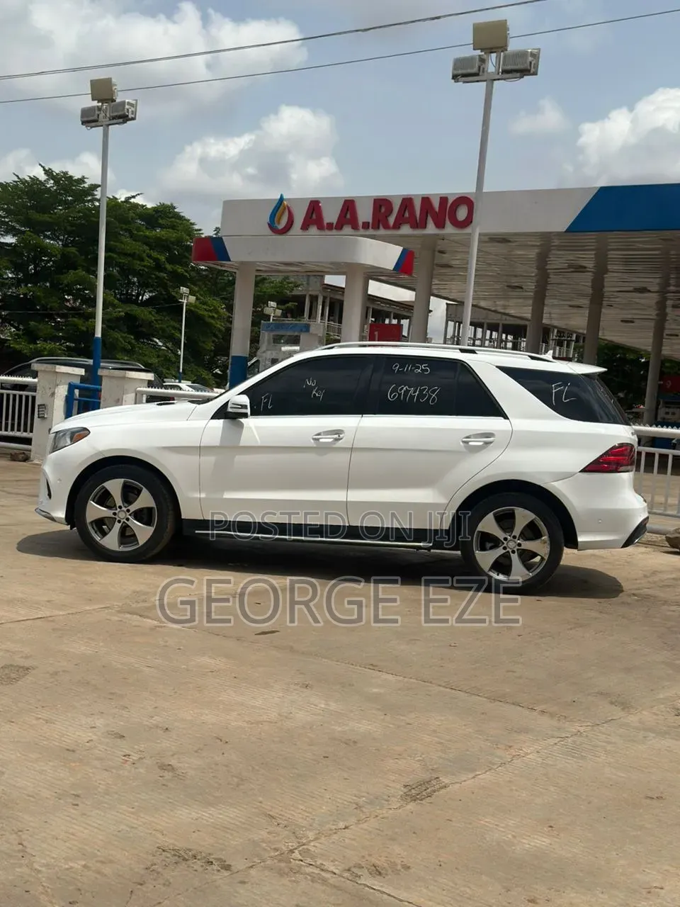 Mercedes-Benz GLE-Class 2016 White