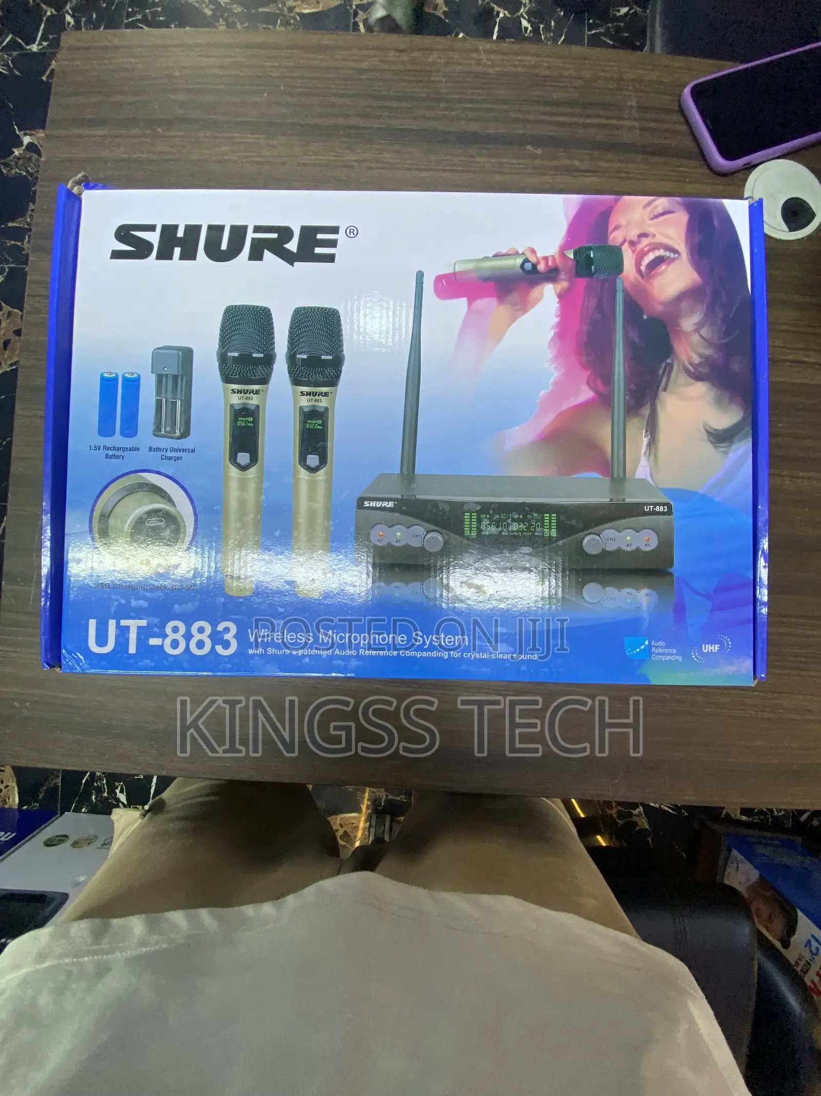 Shure Ut-883 Wireless Microphone System