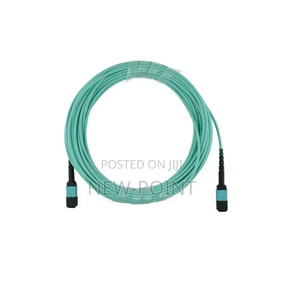 Mpo to Mpo Om4 Multimode Fiber Patch Cable -15m