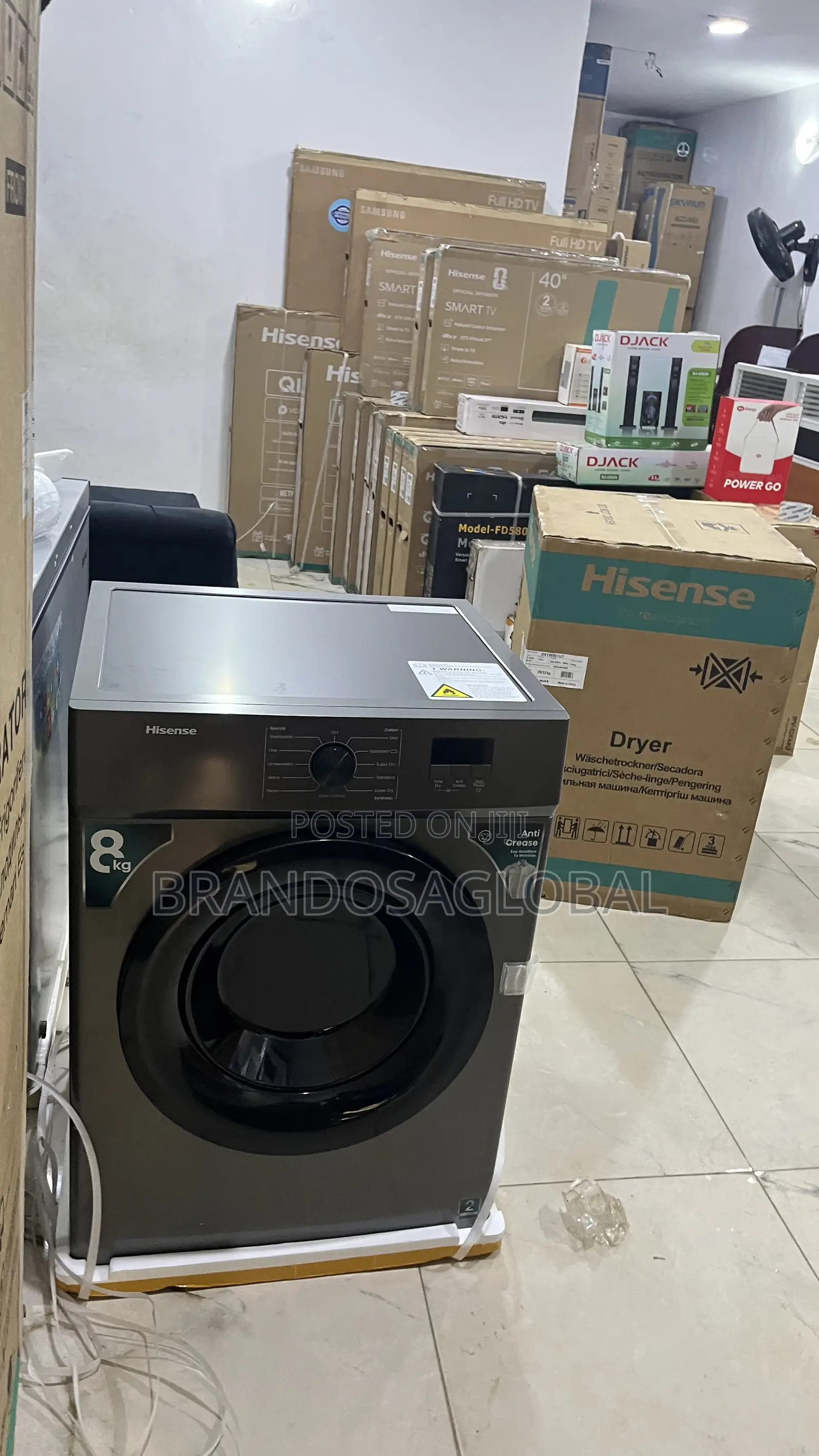 Hisense 8kg Dryer Dv1w801ut – Practical Family Laundry Appliance