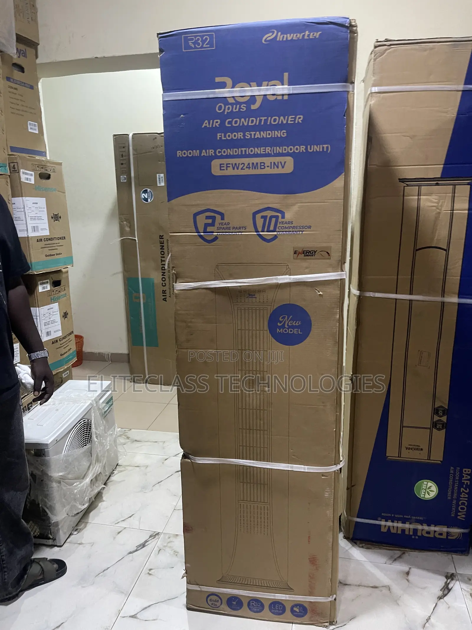 Royal 3 Ton Inverter Standing Ac Efw24mb-Inv