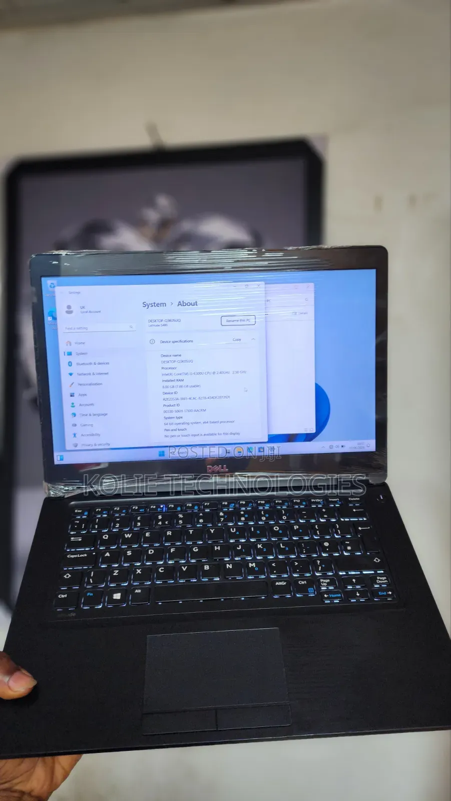 Laptop Dell Latitude 5480 8GB Intel Core i5 SSD 256GB