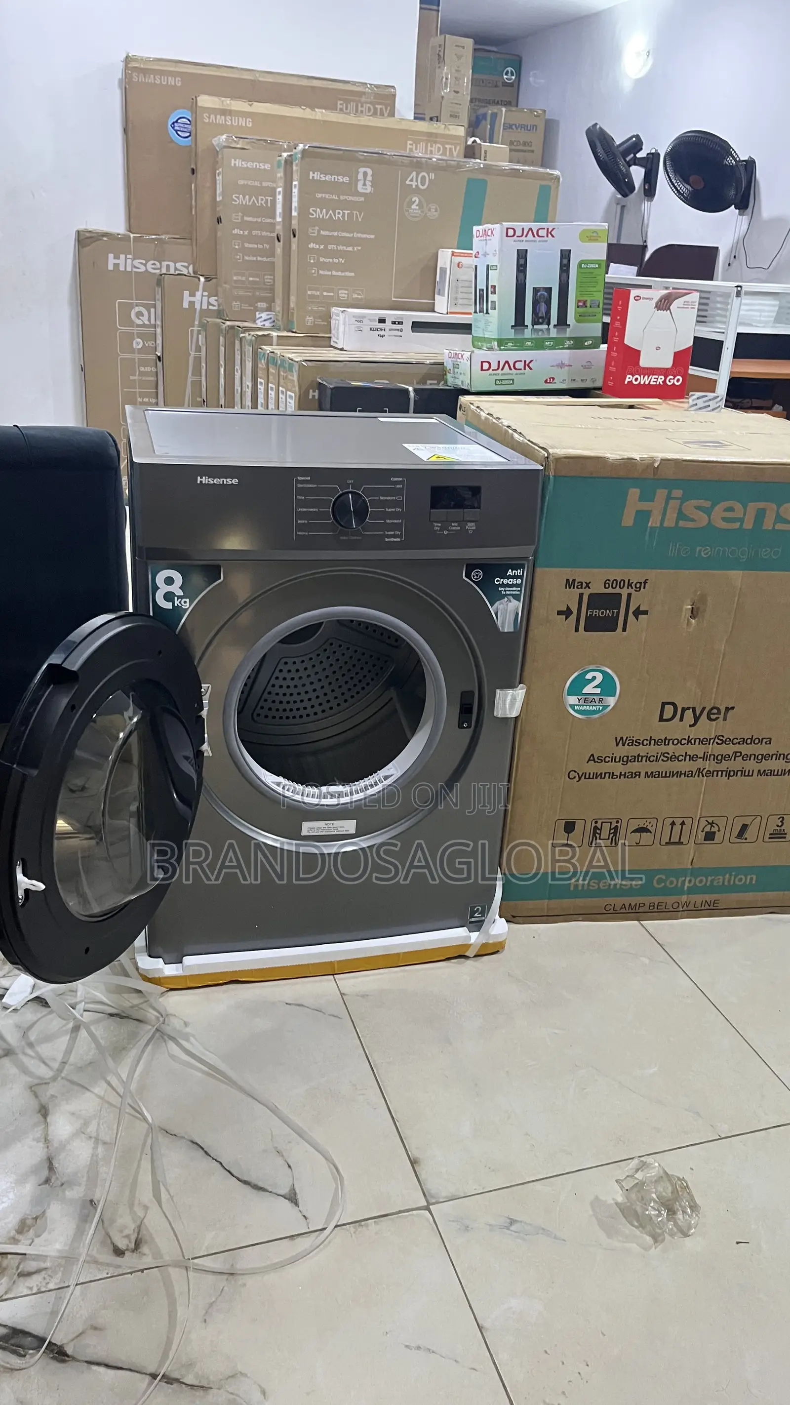 Hisense 8kg Dryer Dv1w801ut – Modern Clothes Drying Equipment