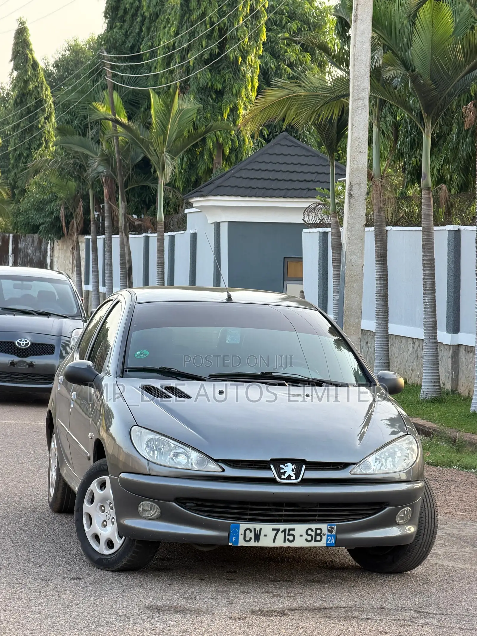 Peugeot 206 2004 Gray