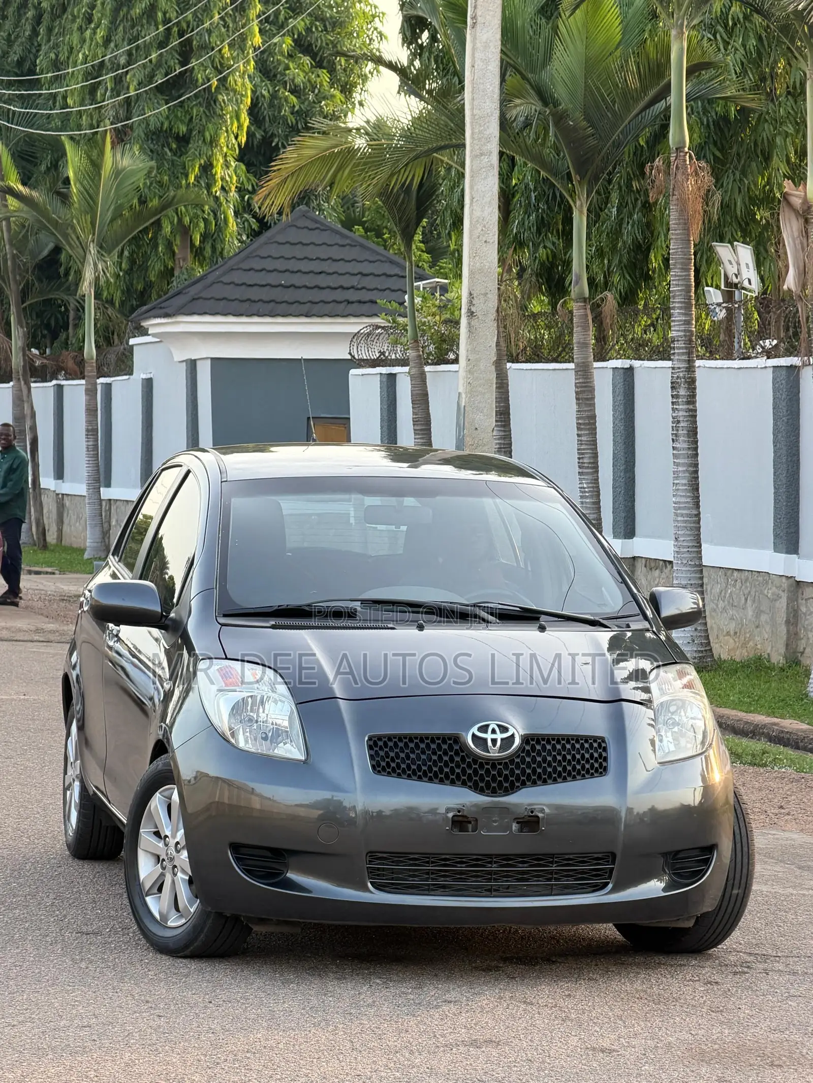 Toyota Yaris 2007 Gray