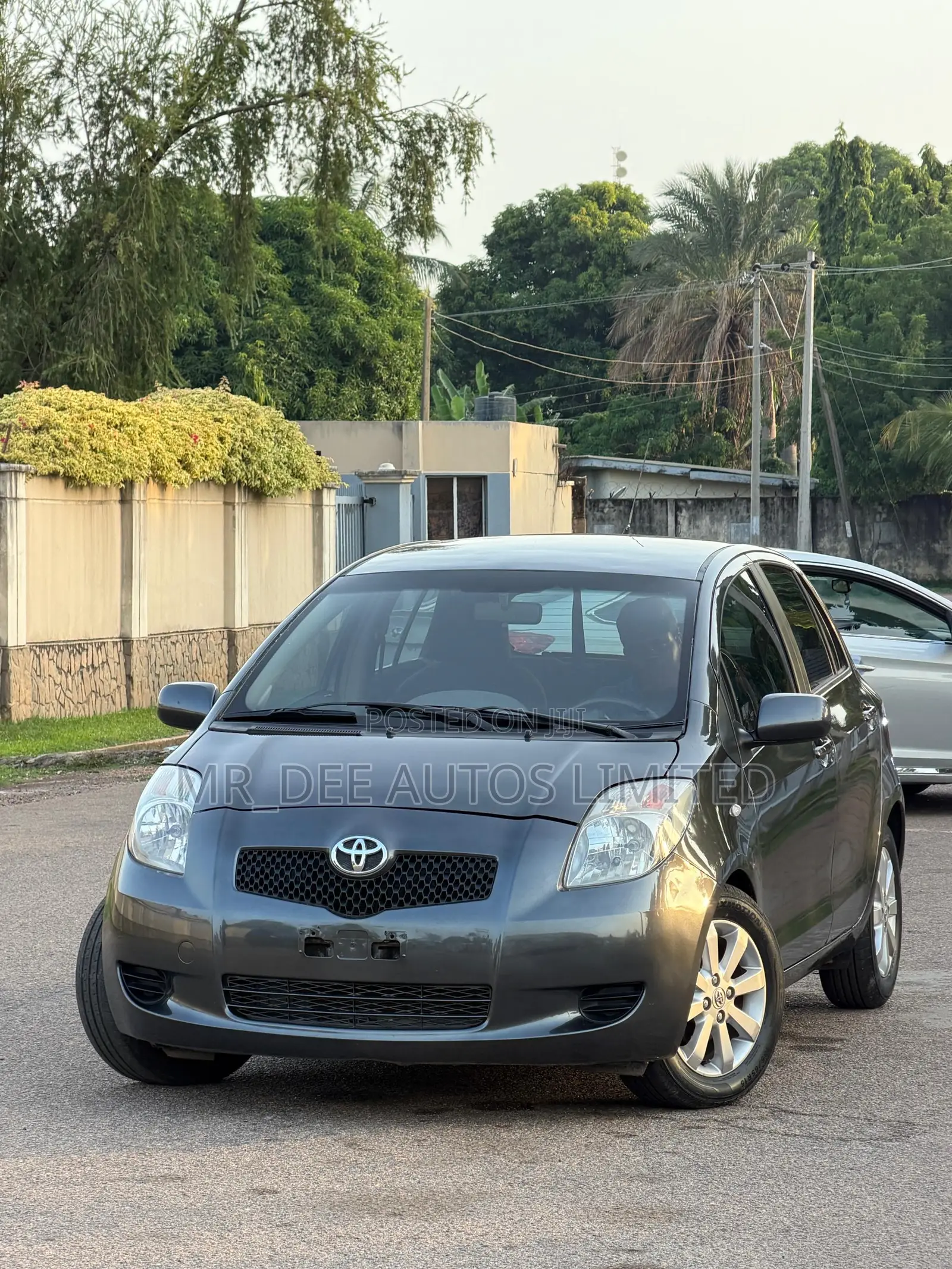 Toyota Yaris 2007 Gray