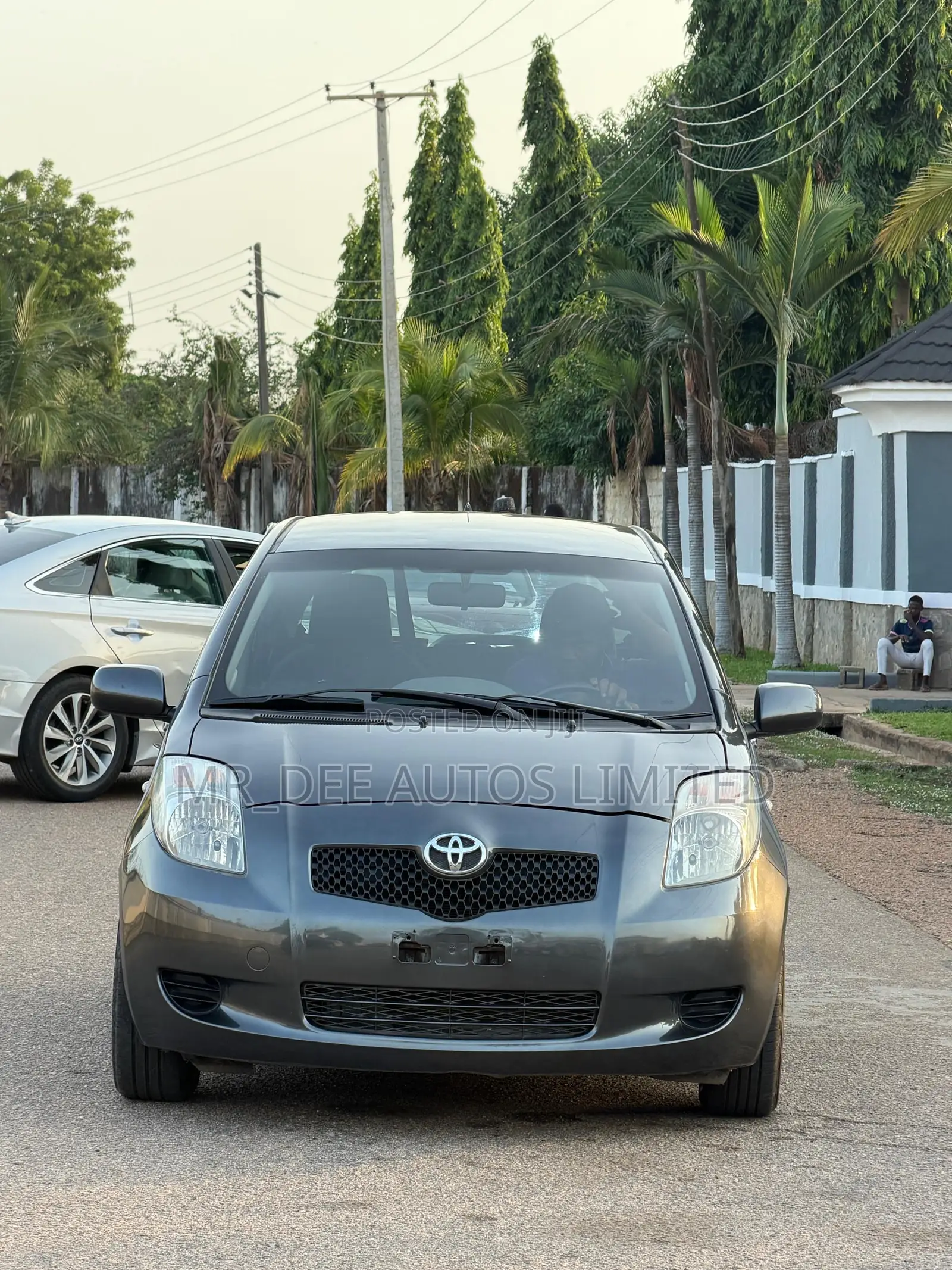Toyota Yaris 2007 Gray