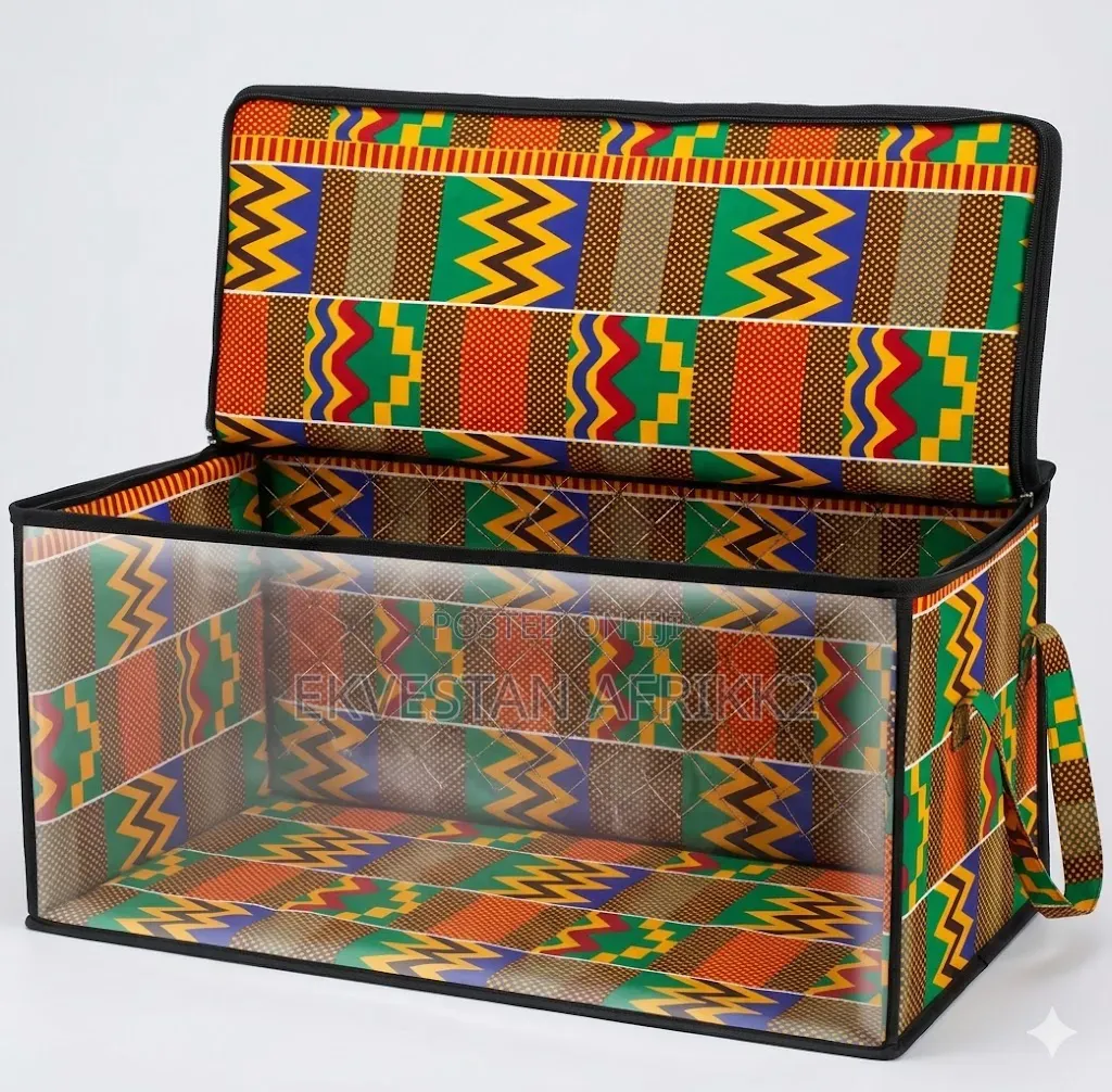 Large Capacity Kente Clothes Storage Bags