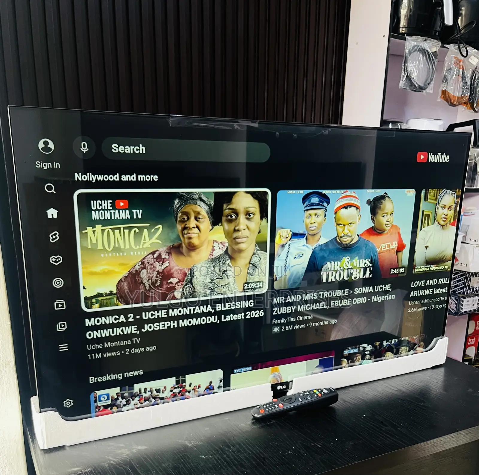 Lg 50” Smart Tv , Netflix, Youtube, Prime Video, Bluetooth, Csat