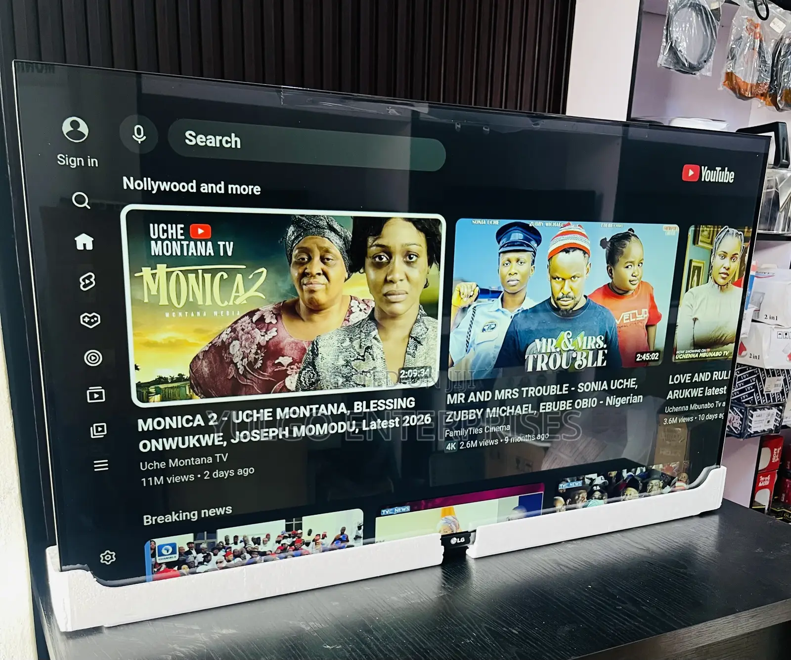 Lg 50” Smart Tv , Netflix, Youtube, Prime Video, Bluetooth, Csat